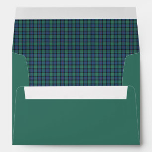 Flower of Scotland Scottish Tartan Envelope