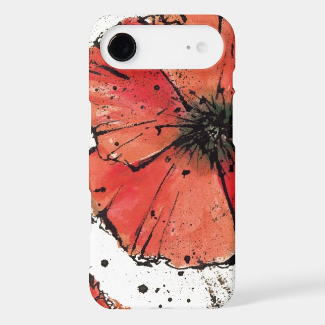Flower on a White Background Case-Mate iPhone Case (Back)