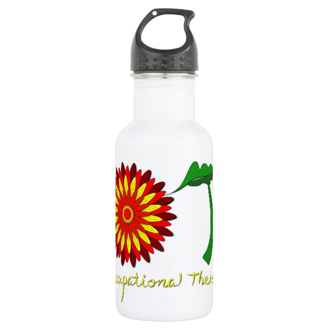 Flower OT Products 532 Ml Water Bottle (Front)