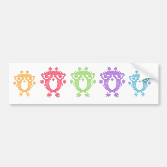 Flower Owl's Sticker (Front)