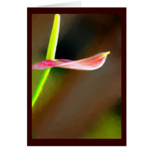 Flower Painting Card