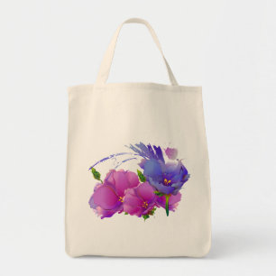 Flower Painting   Quote Mother's Day Gift Tote Bag