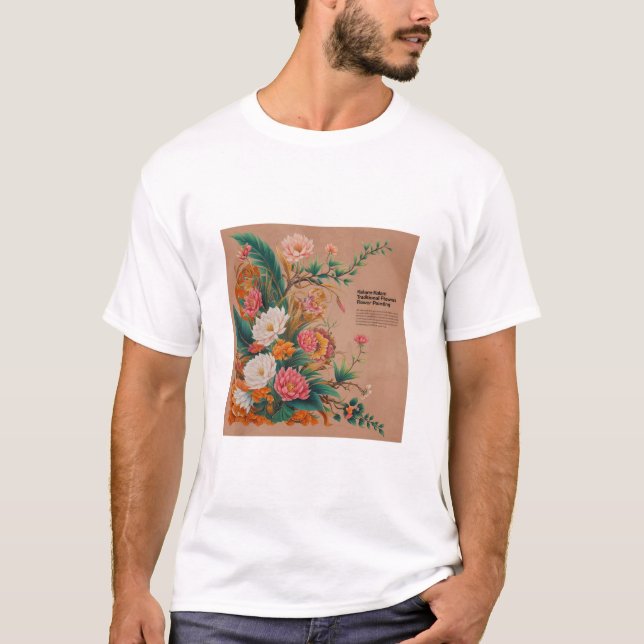 Flower painting  T-Shirt (Front)