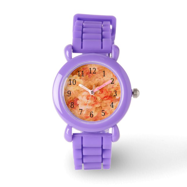 Flower Painting Watch (Front)