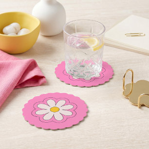 Flower Paper Coaster