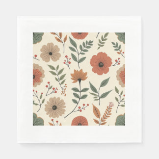 Flower Paper Napkin