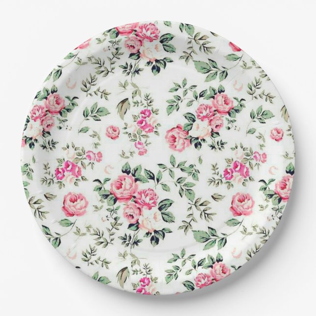 Flower Paper Plate (Front)
