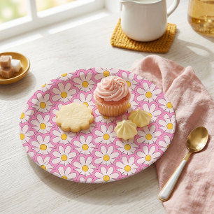 Flower Paper Plate