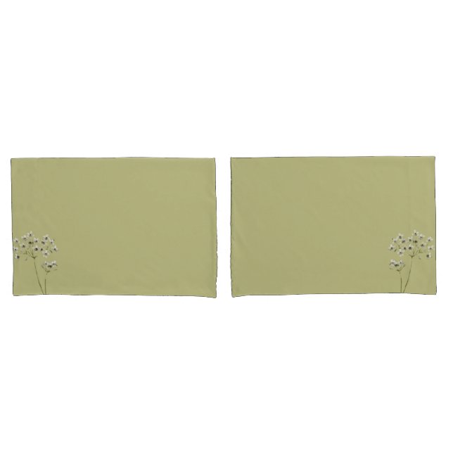 Flower paradise green pair cases (Front-Set)