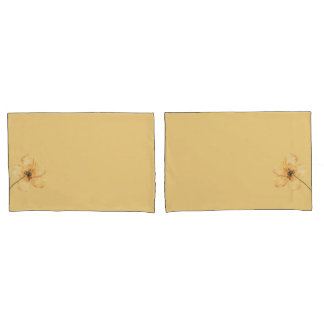 Flower paradise yellow pair cases