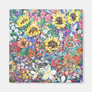 Flower Party Magnet