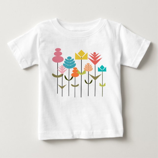 Flower Patch  Baby T-Shirt (Front)
