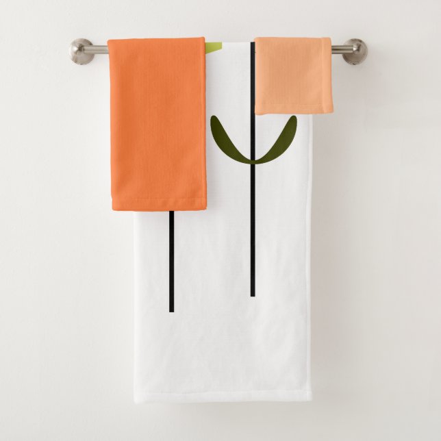 Flower Patch  Bath Towel Set (Insitu)
