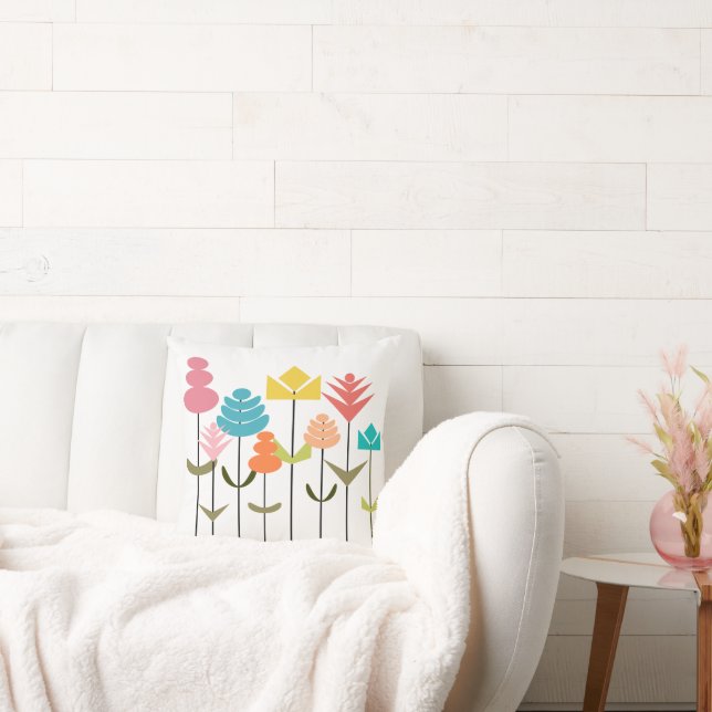 Flower Patch  Cushion (Couch)