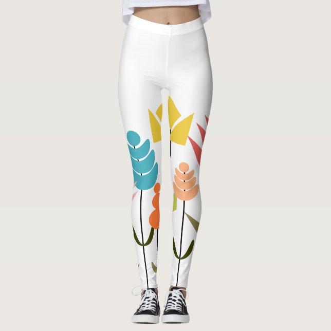 Flower Patch  Leggings (Front)