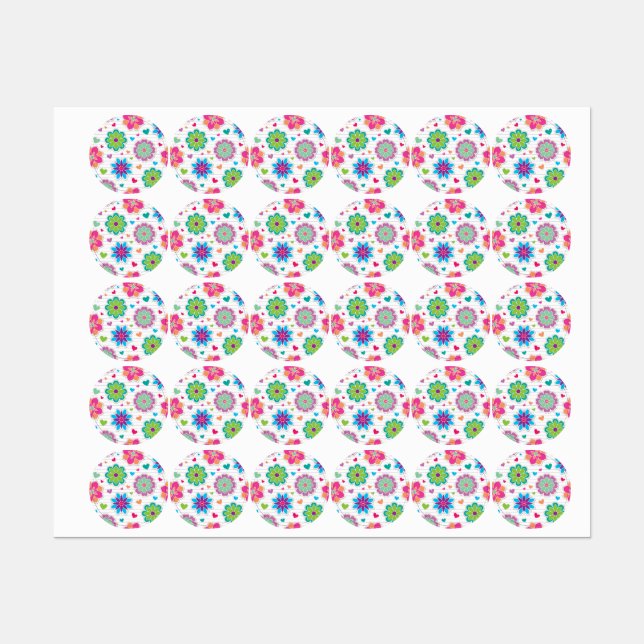 Flower pattern (Sheet)