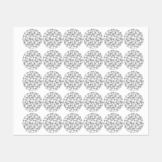 Flower pattern (Sheet)