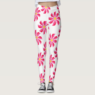 Flower Pattern 11 Leggings
