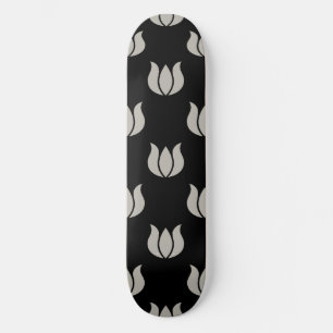 Flower Pattern 5 Aluminium Skateboard