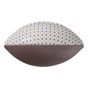 Flower Pattern American Football