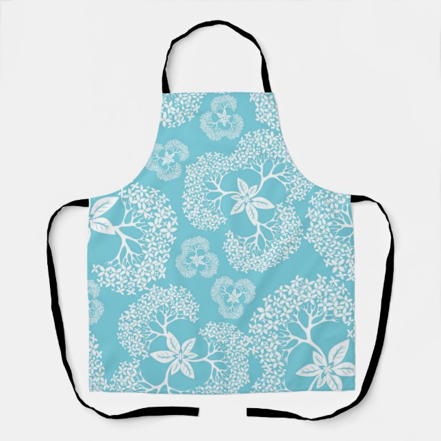 Flower pattern apron (Front)