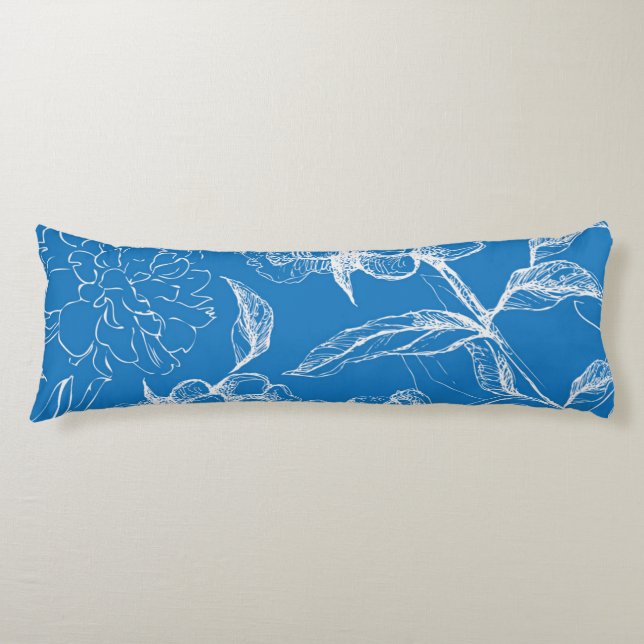 Flower pattern body cushion (Front)