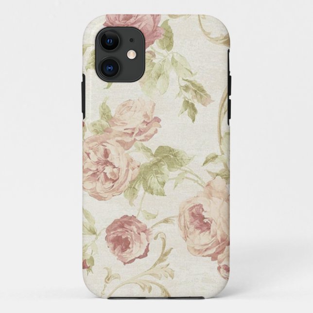 Flower pattern Case-Mate iPhone case (Back)