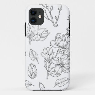 Flower pattern iPhone 11 case