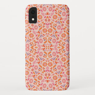 Flower pattern iPhone XR case