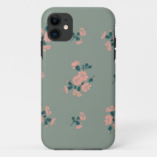 Flower pattern iPhone 11 case