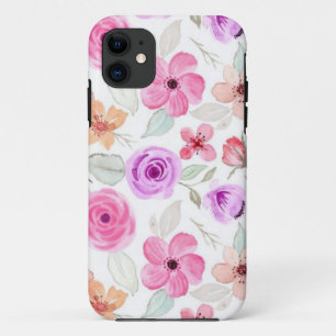 Flower pattern iPhone 11 case