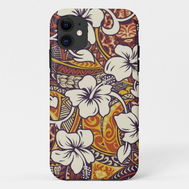 Flower pattern Case-Mate iPhone case (Back)