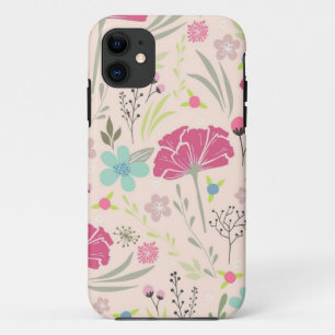 Flower pattern iPhone 11 case