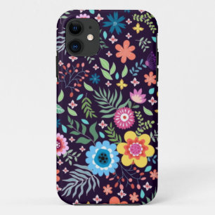 Flower pattern iPhone 11 case