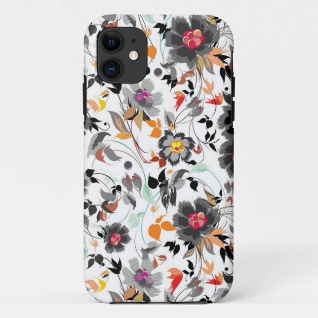 Flower pattern Case-Mate iPhone case (Back)