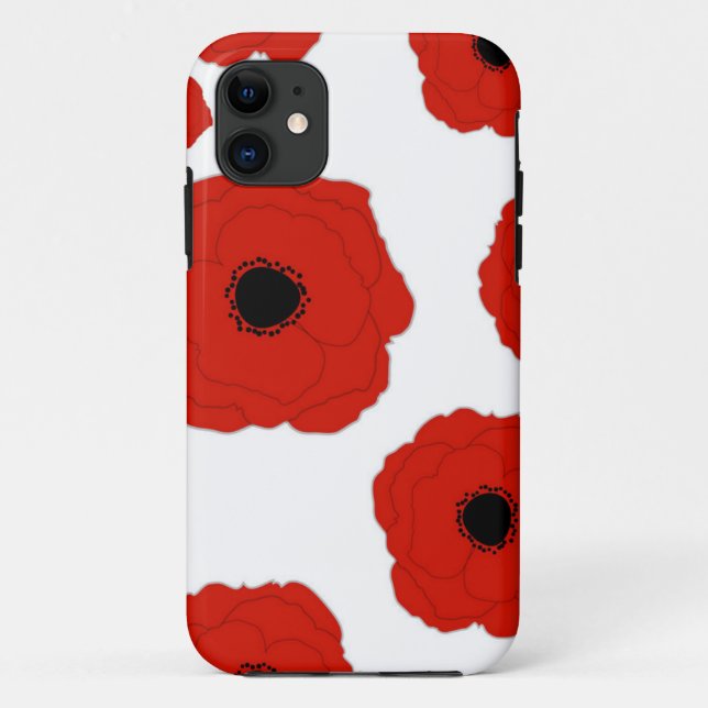 Flower pattern Case-Mate iPhone case (Back)