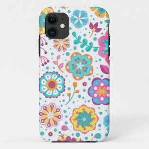 Flower pattern iPhone 11 case