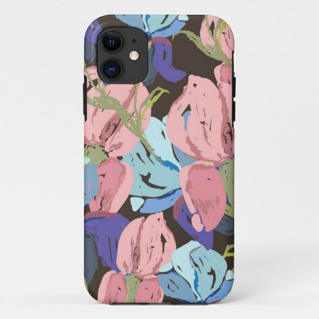 Flower pattern Case-Mate iPhone case (Back)