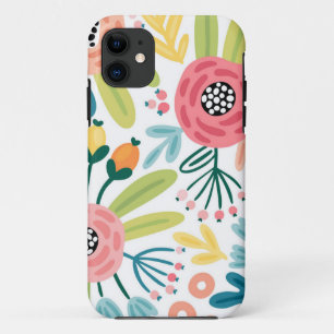 Flower pattern iPhone 11 case