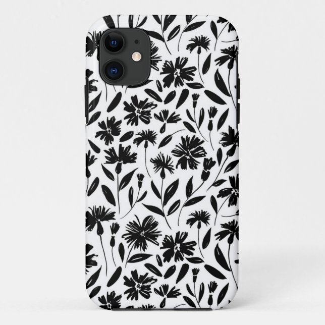 Flower pattern Case-Mate iPhone case (Back)
