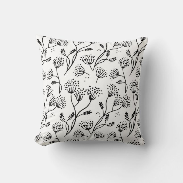 Flower pattern cushion (Front)