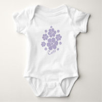 Flower Pattern Cute - Purple Baby