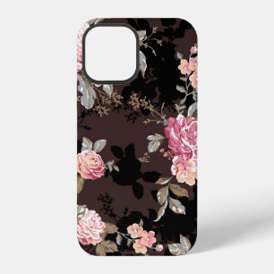 flower pattern design textile illustrationpattern, iPhone 12 case