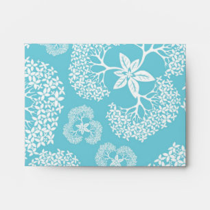 Flower pattern envelope