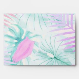 Flower pattern envelope