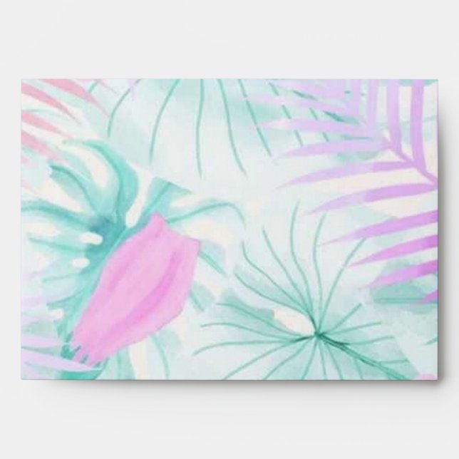 Flower pattern envelope (Front)
