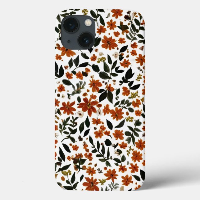 flower pattern iPhone / iPad case (Back)
