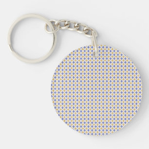 Flower Pattern Key Ring