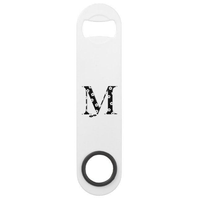 Flower Pattern Letter M (Front)