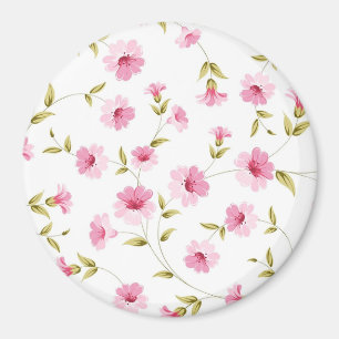 Flower pattern magnet